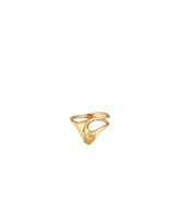 Eroz Fine Ring - 24 carat gold gilded