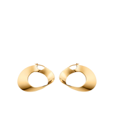 Éole Hoop Earrings - 24 carat gold gilded