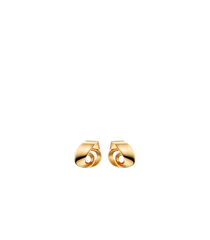 Éole Stud Earrings - 24 carat gold gilded